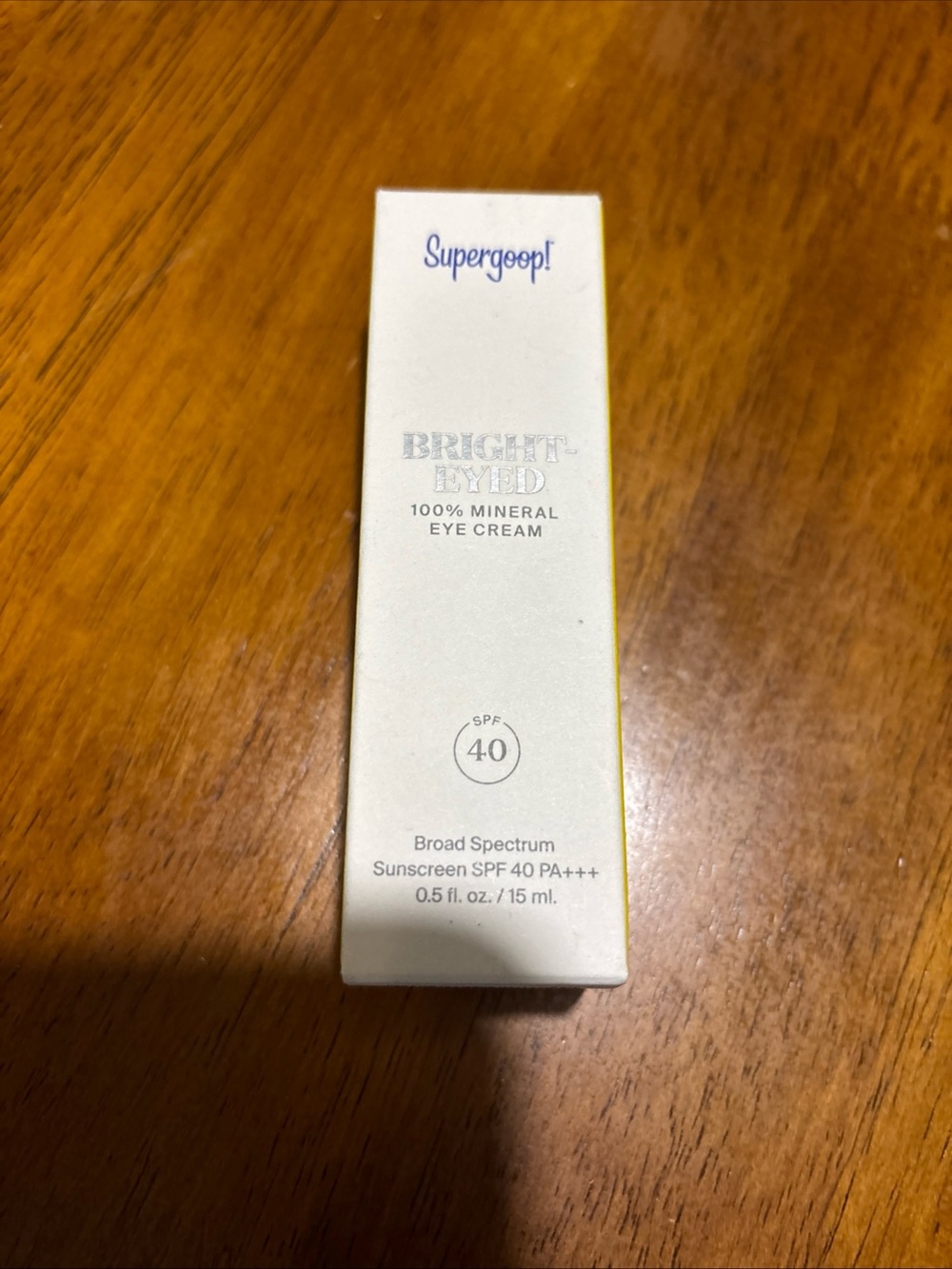 Supergoop! Bright-Eyed 100% Mineral Eye Cream SPF 40